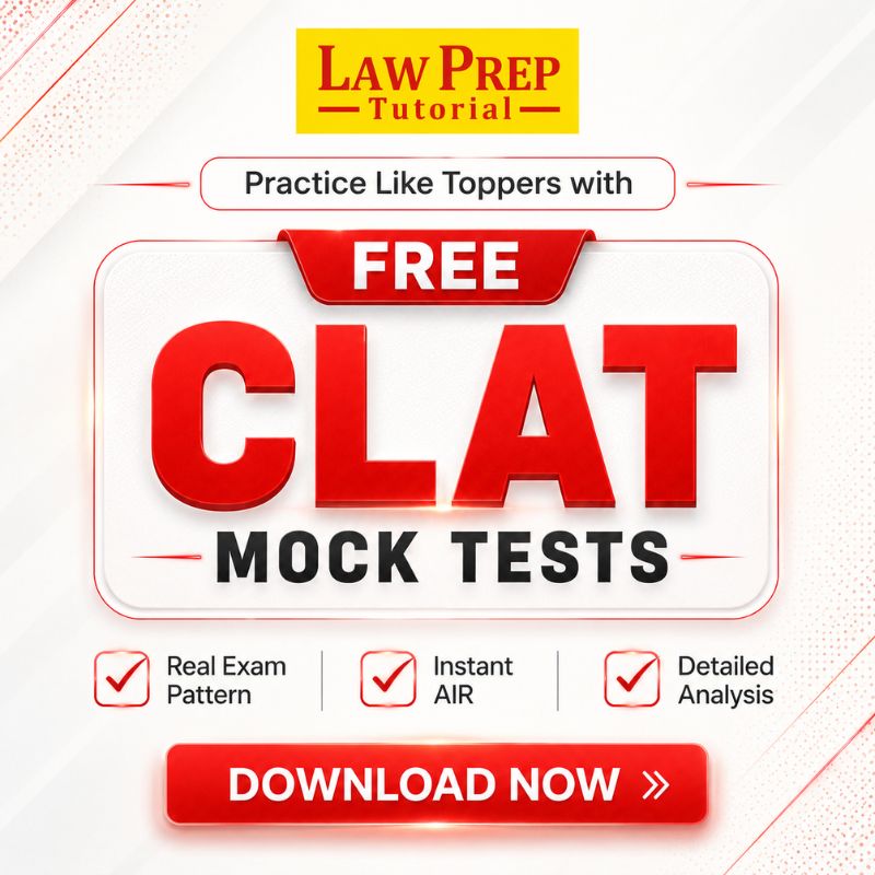Free CLAT Mock Tests
