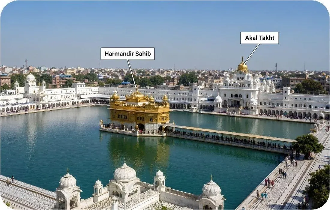 Golden Temple and Akal Takht