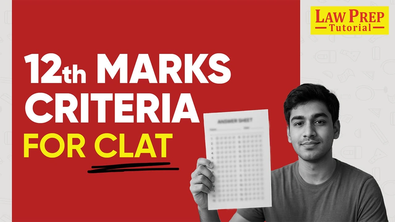 12th Marks Criteria for CLAT