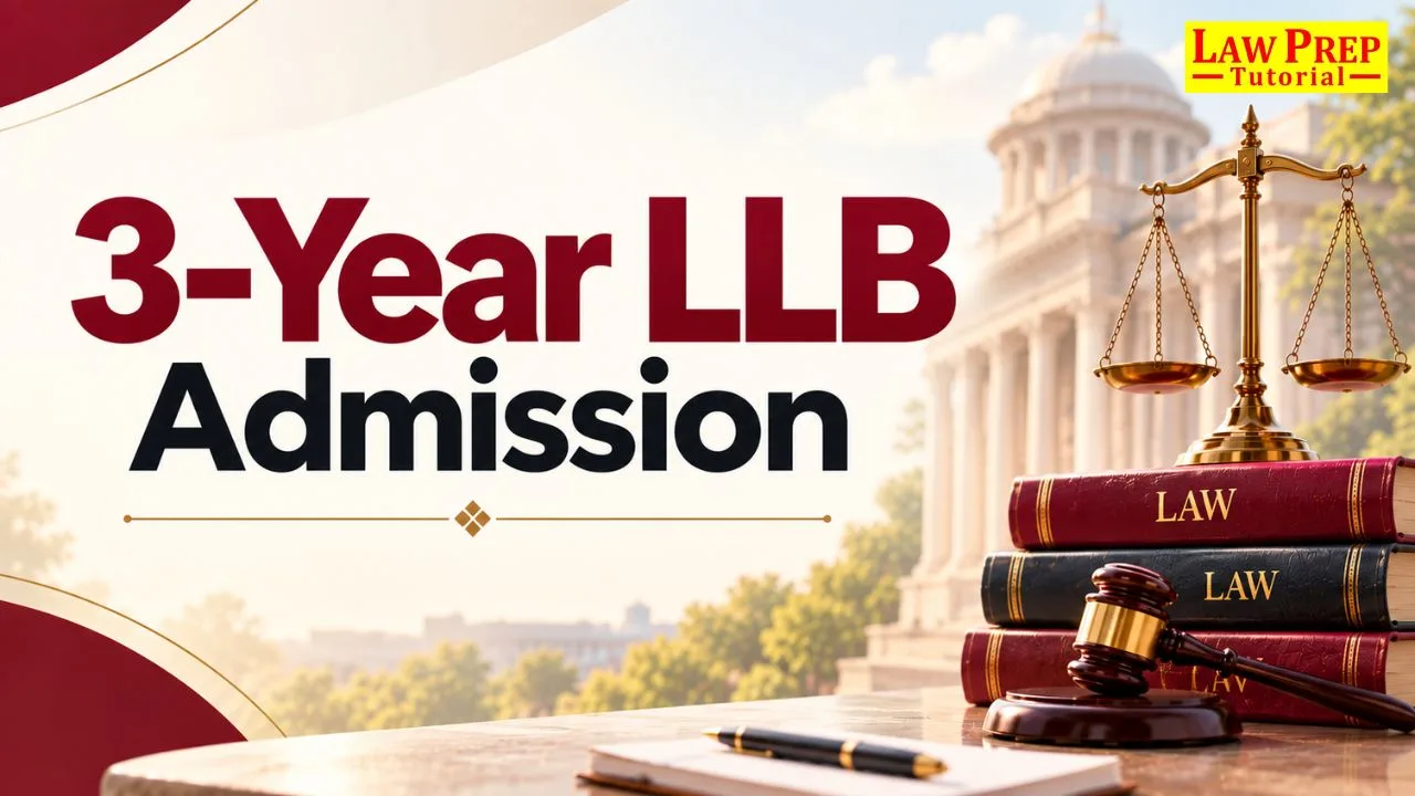 3-year llb admission