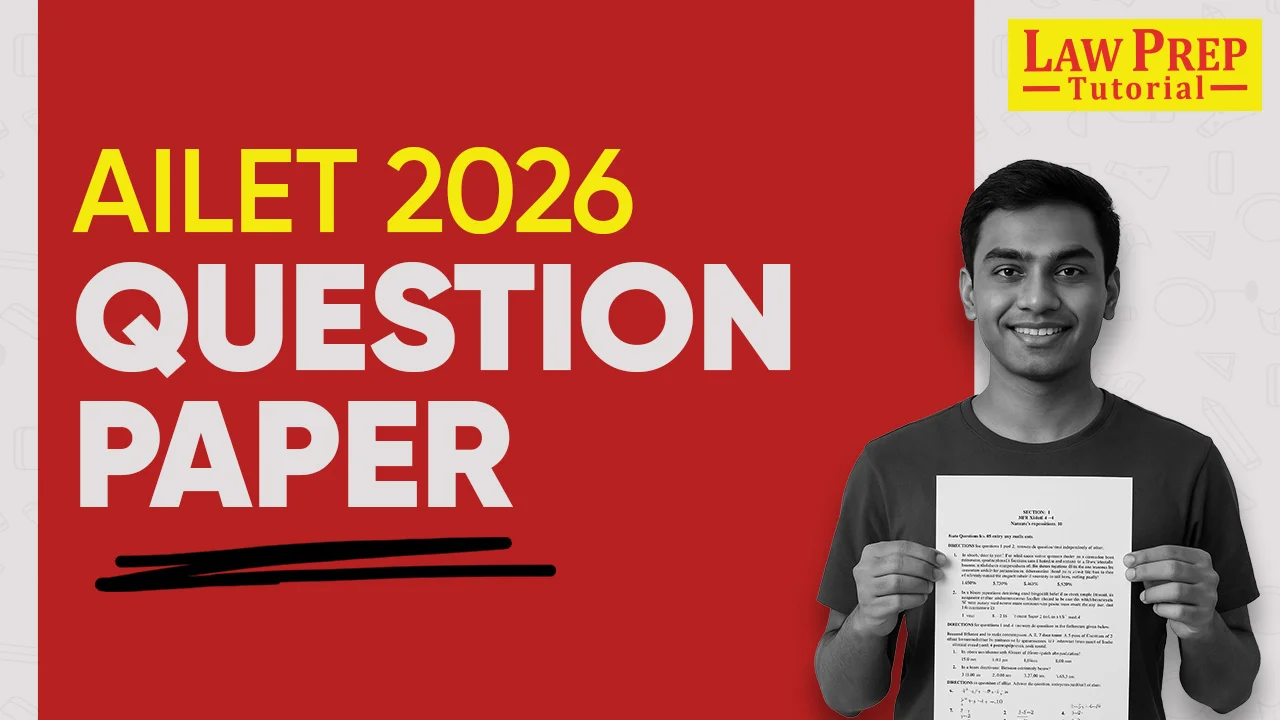 ailet 2026 question paper 2026