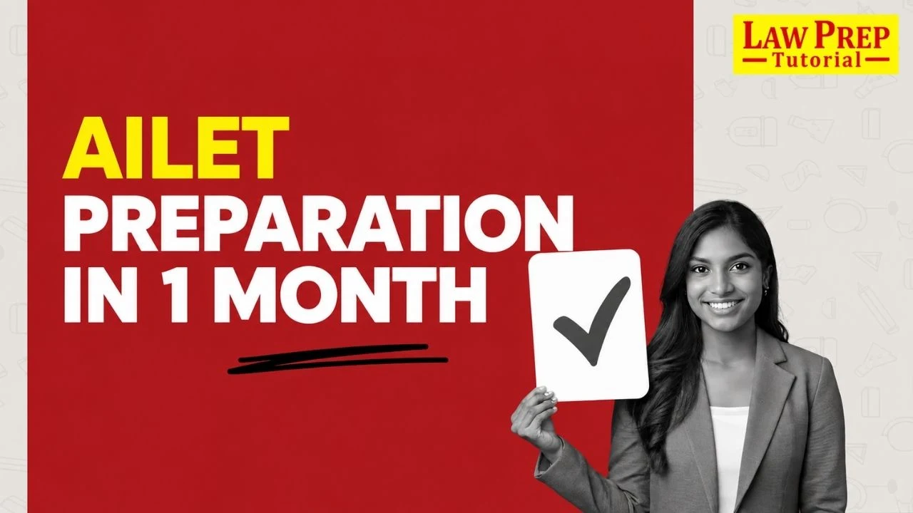 ailet preparation in 1 month