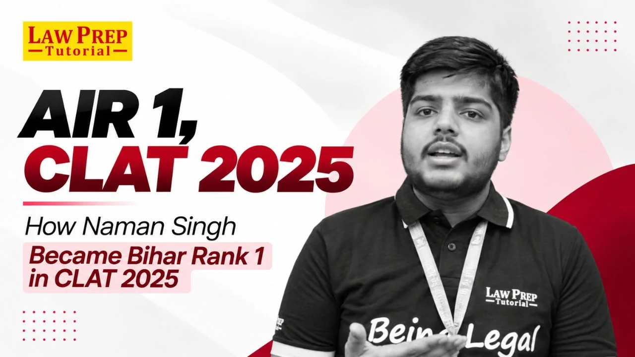 CLAT Topper Naman Singh