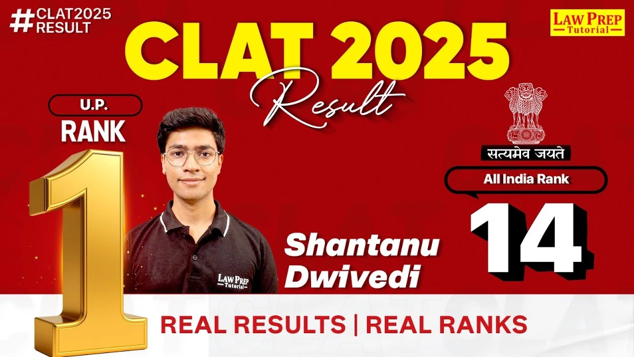 AIR 14 CLAT 2025
