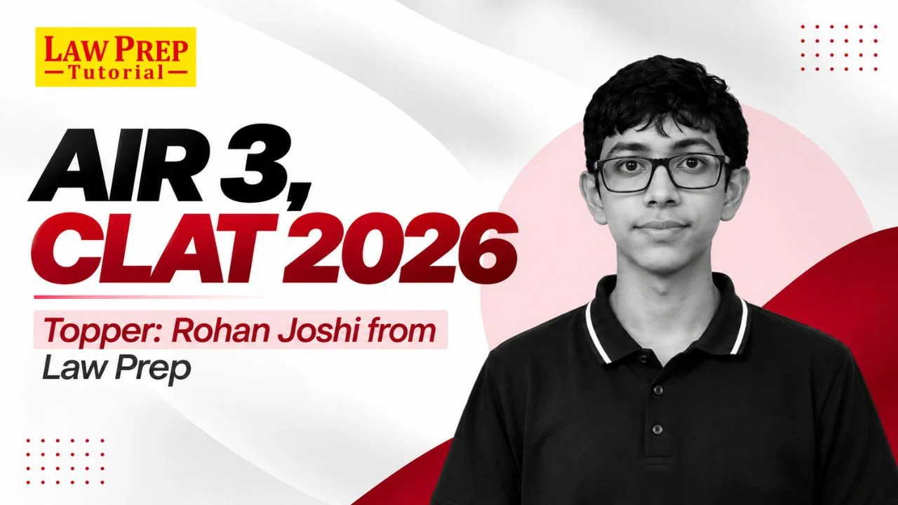 AIR 3 CLAT 2026