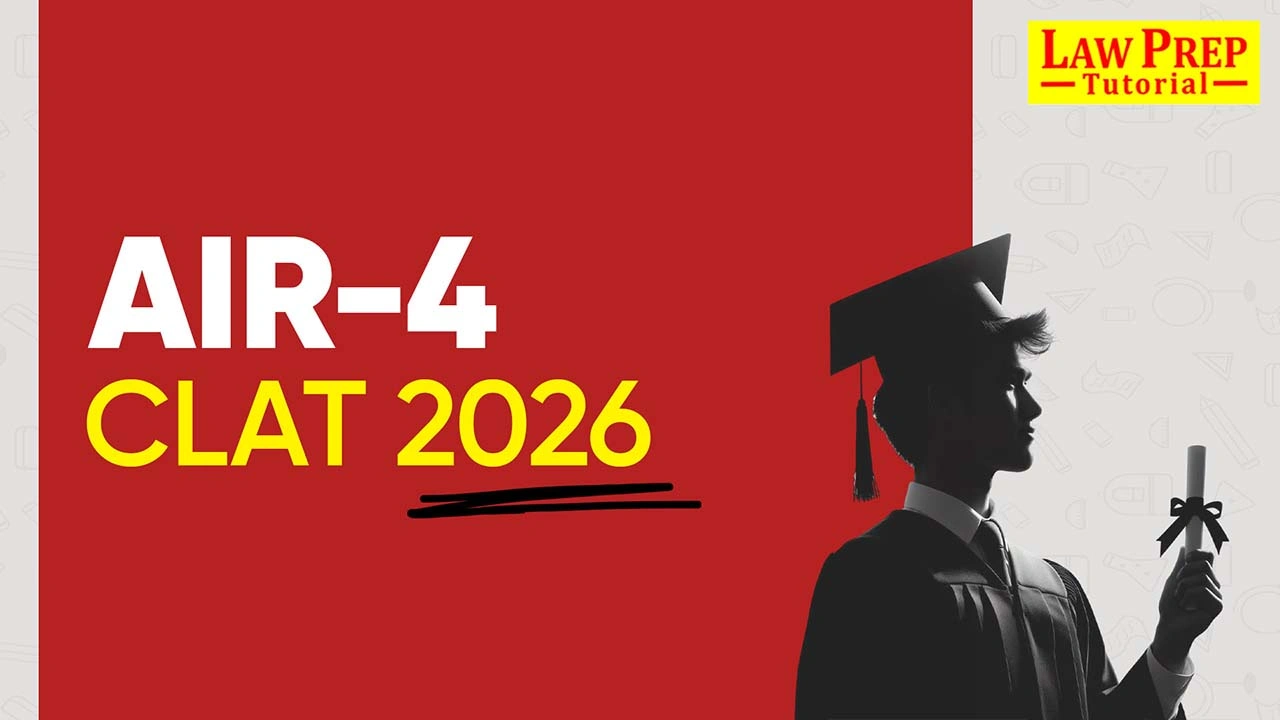 AIR-4 CLAT 2026: Arshnoor Singh’s Preparation Strategy