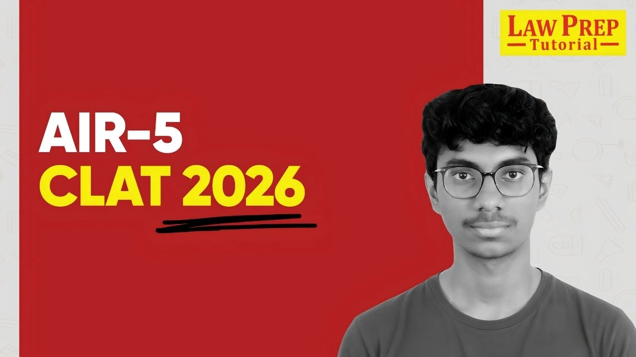 AIR 5 CLAT 2026