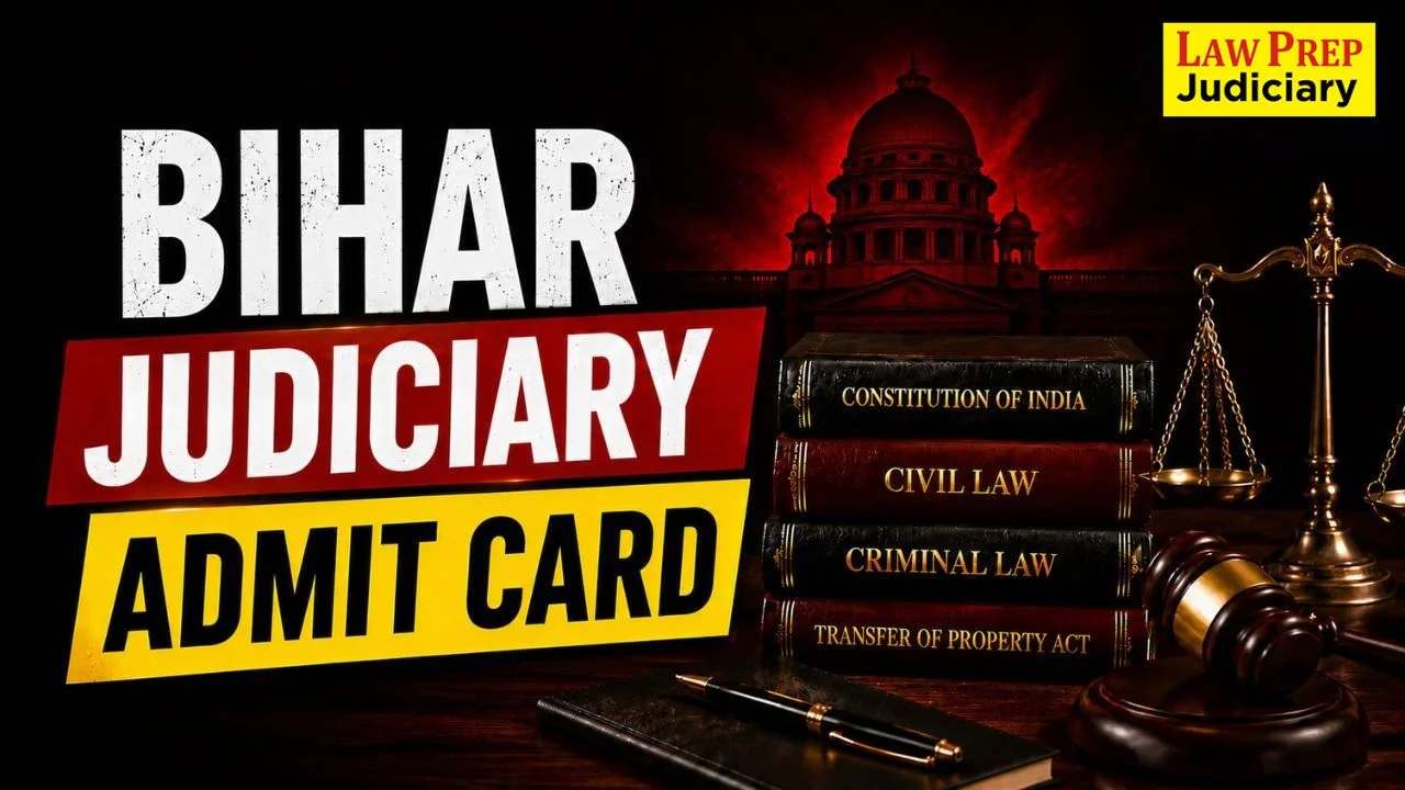 Bihar Judiciary Admit Card 2026, Download Link, Release Date