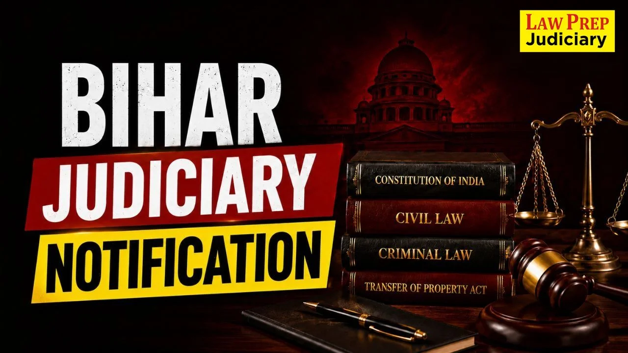 Bihar Judiciary Notification 2026 Out for 173 BPSC Judicial Vacancies