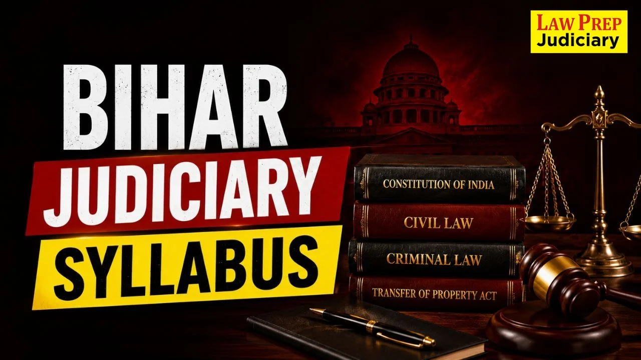 bihar judiciary syllabus