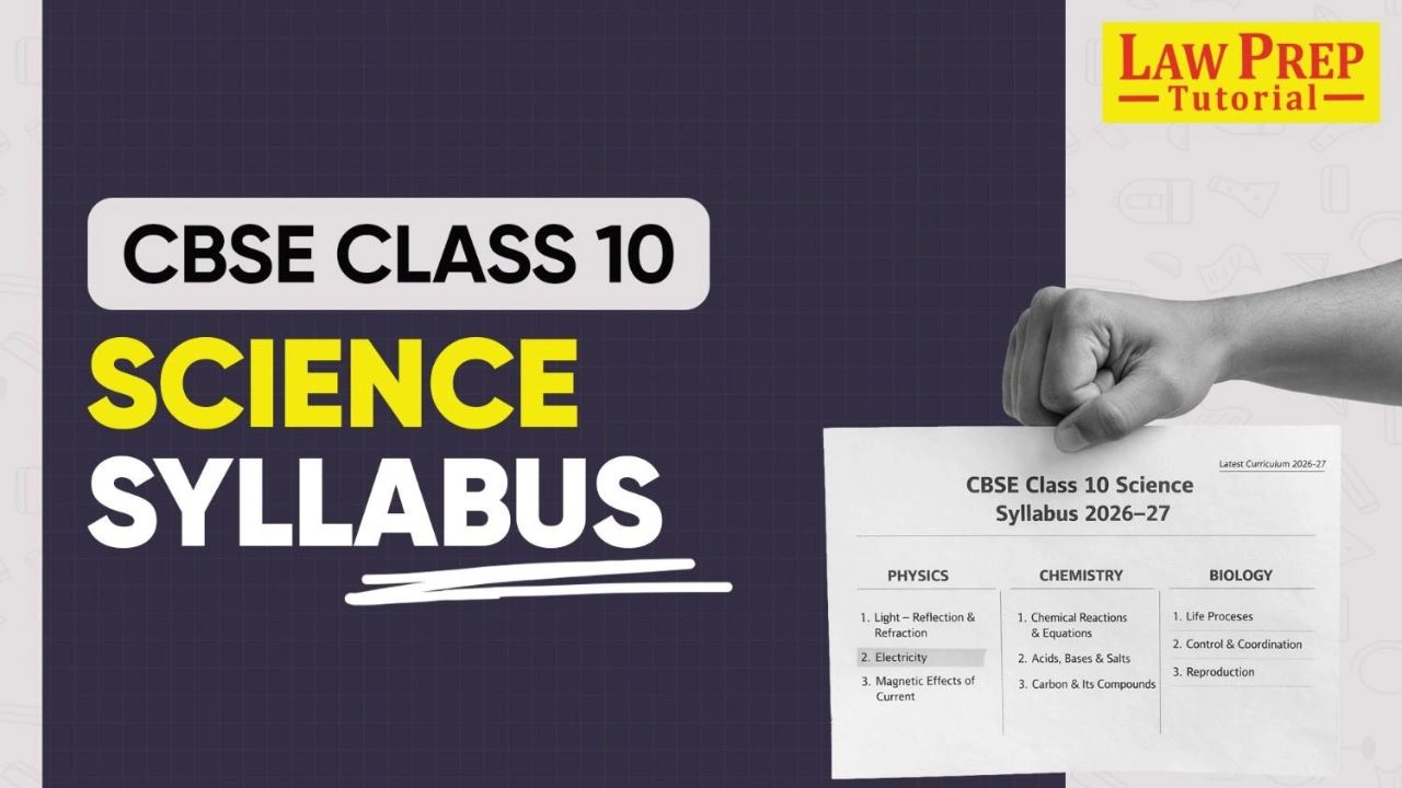 cbse class 10th science syllabus