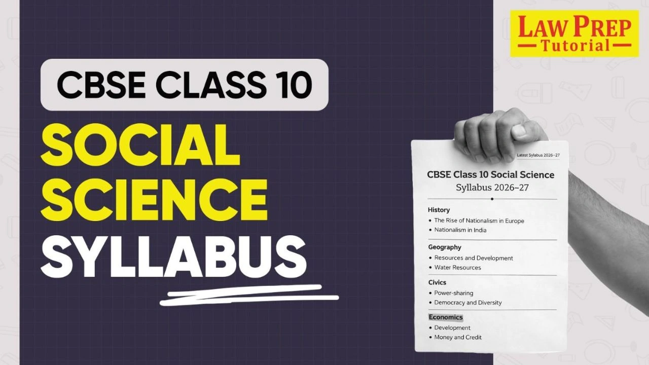 cbse class 10 social science syllabus