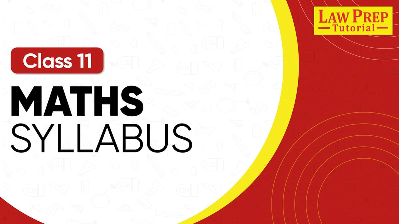 class 11 maths syllabus