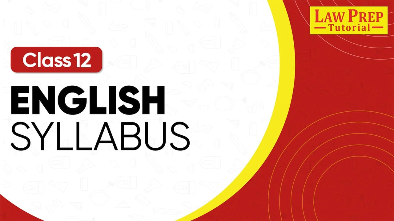 class 12th english syllabus