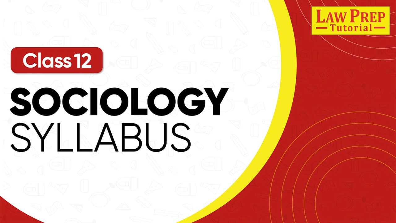class 12 sociology syllabus