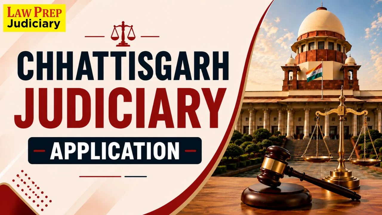 Chattisgarh Judiciary Application Form