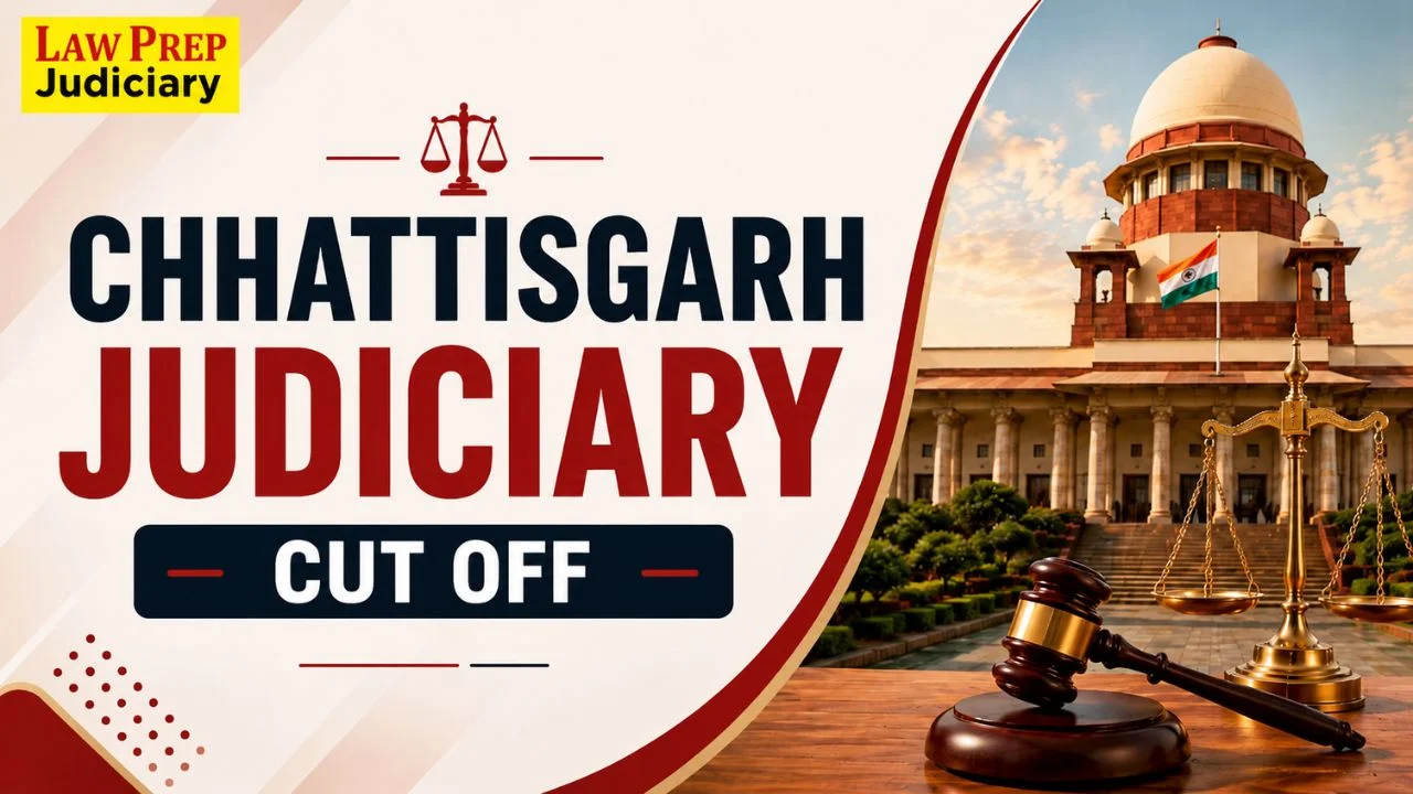 Chhattisgarh Judiciary Cut Off