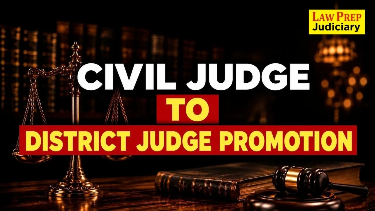 civil judge to district judge promotion