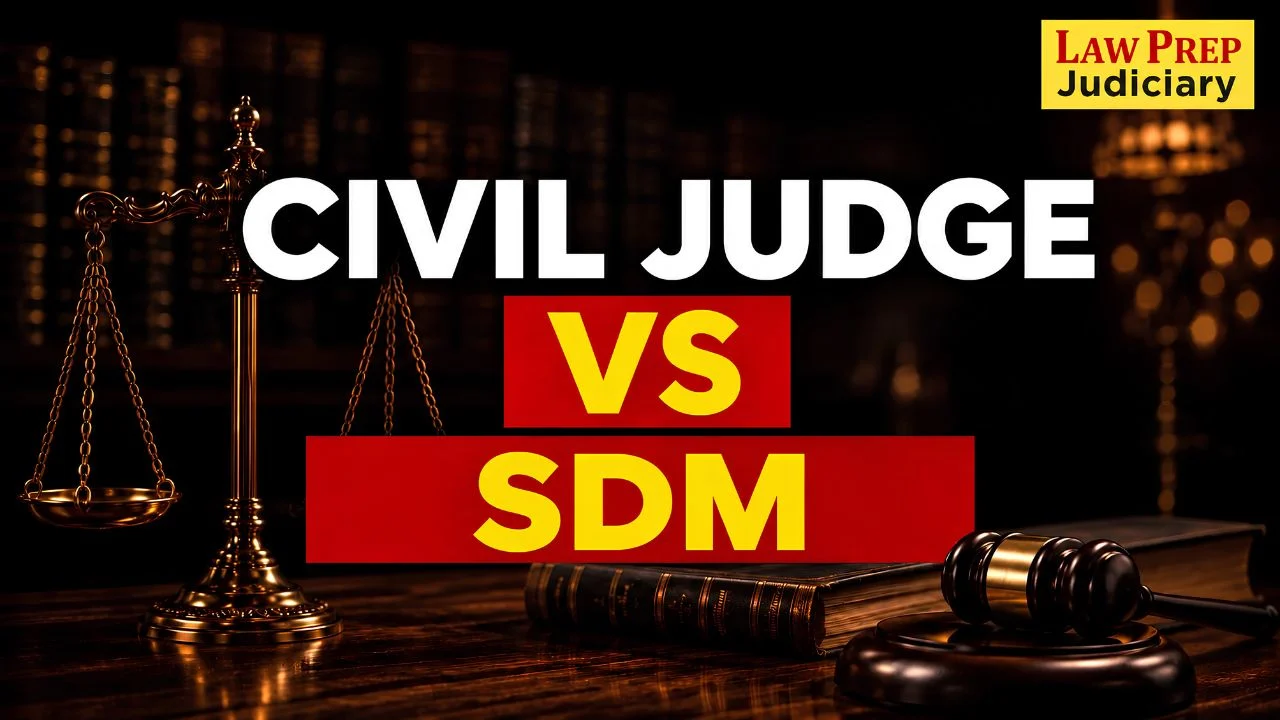 Civil Judge vs SDM