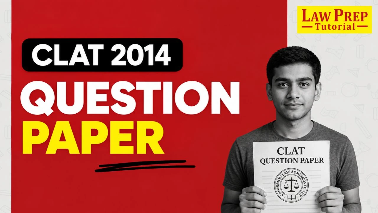 clat 2014 question paper