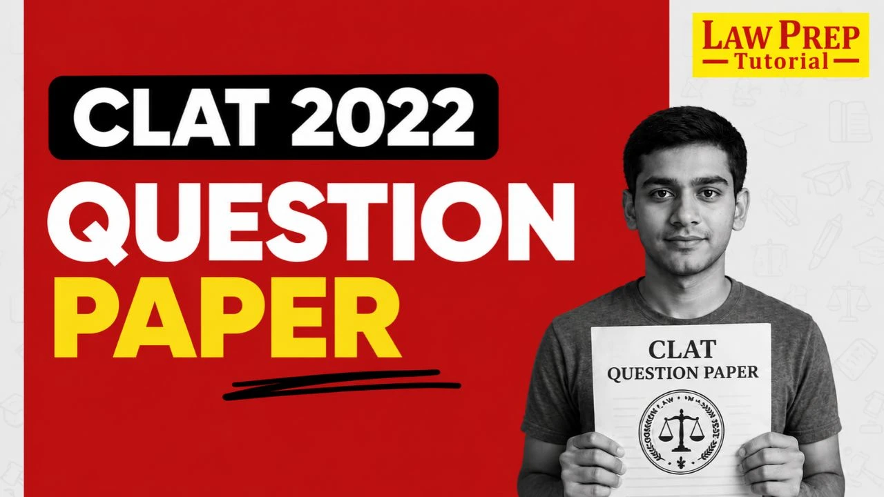 clat 2022 question paper