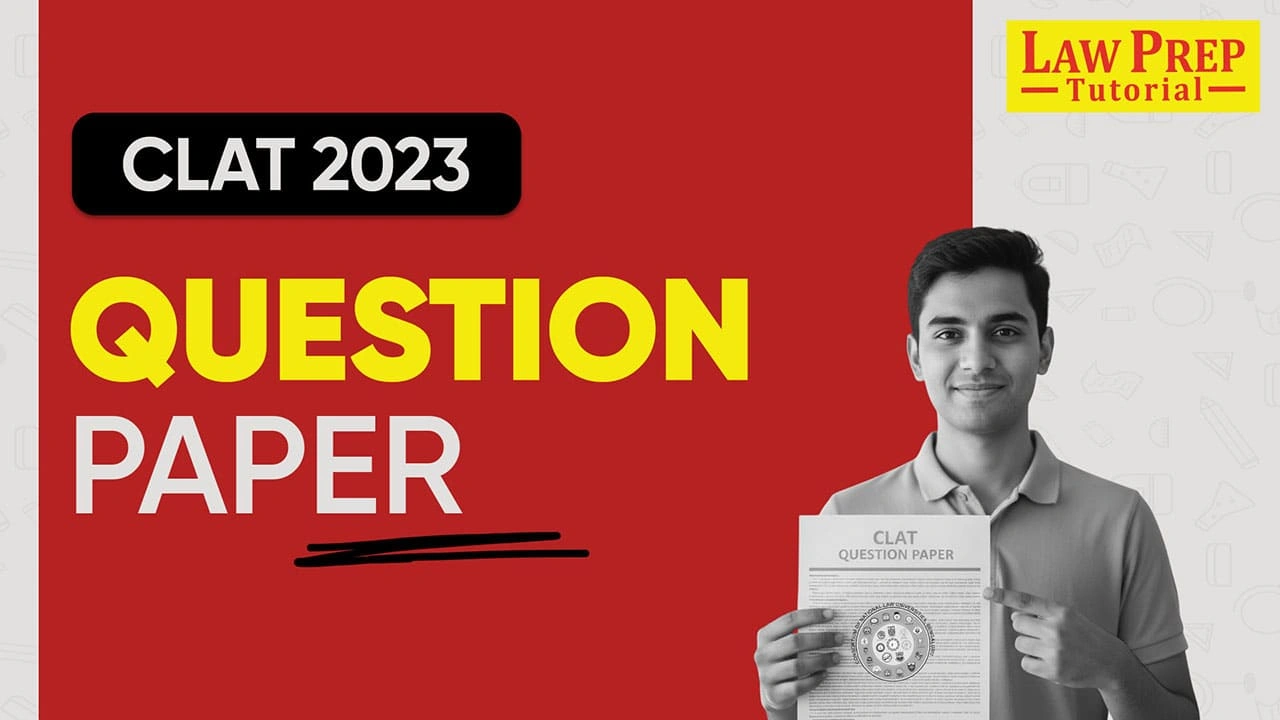 CLAT 2023 Question Paper
