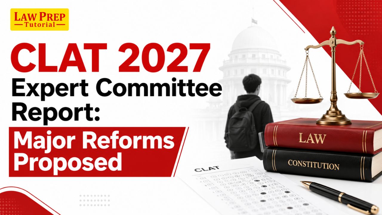 CLAT 2027 Expert Committee Report