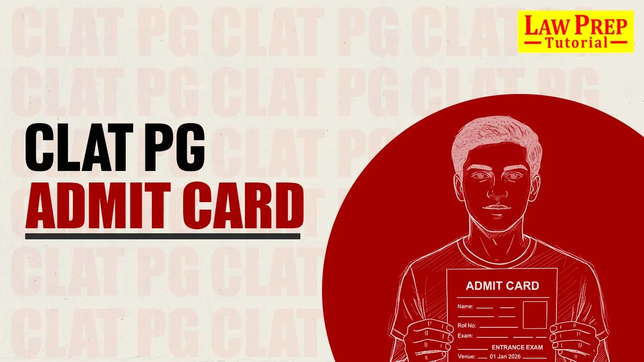 clat pg admit card
