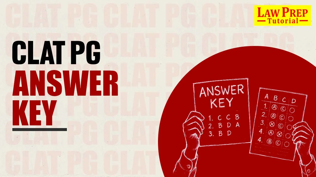 CLAT PG Final Answer Key 2027: Download PDF