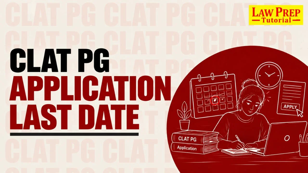 CLAT PG application last date