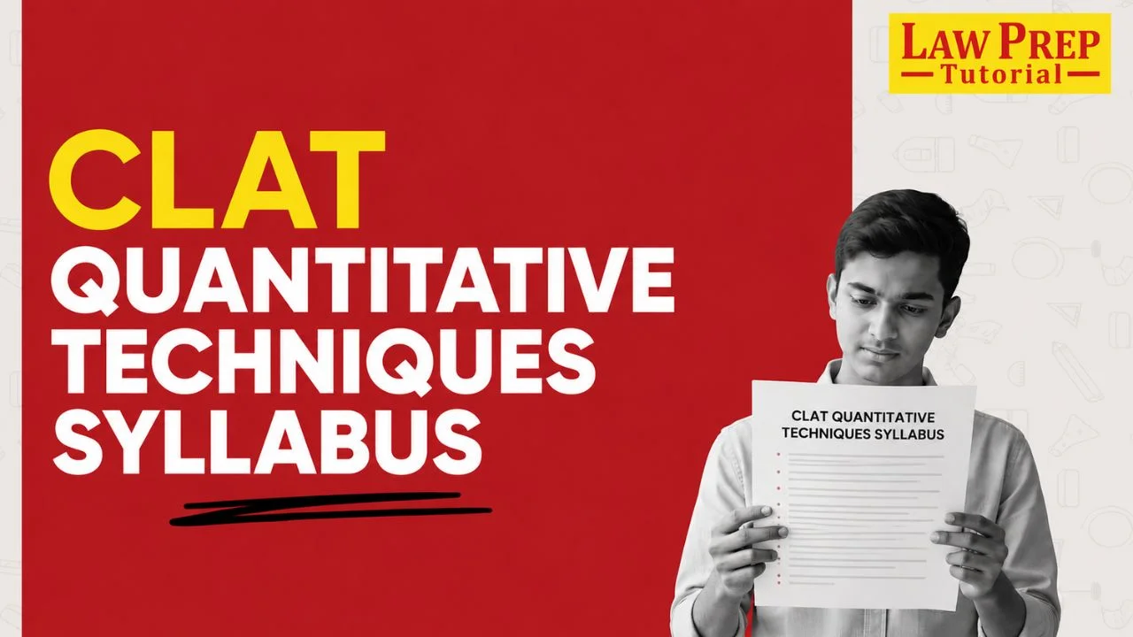 CLAT Quants Syllabus