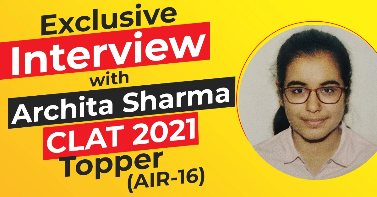 CLAT Topper Archita Sharma