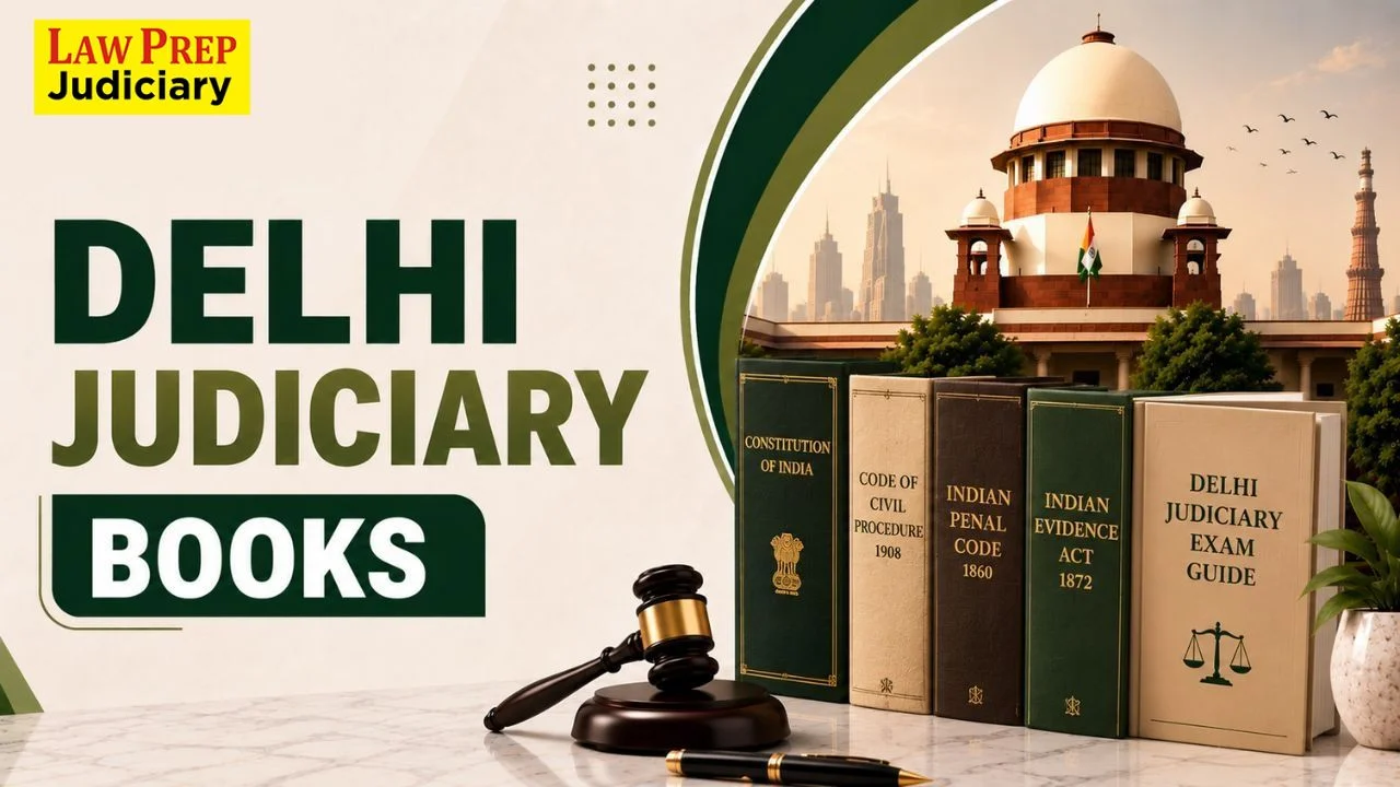 Best Books for Delhi Judiciary Exam Preparation 2026