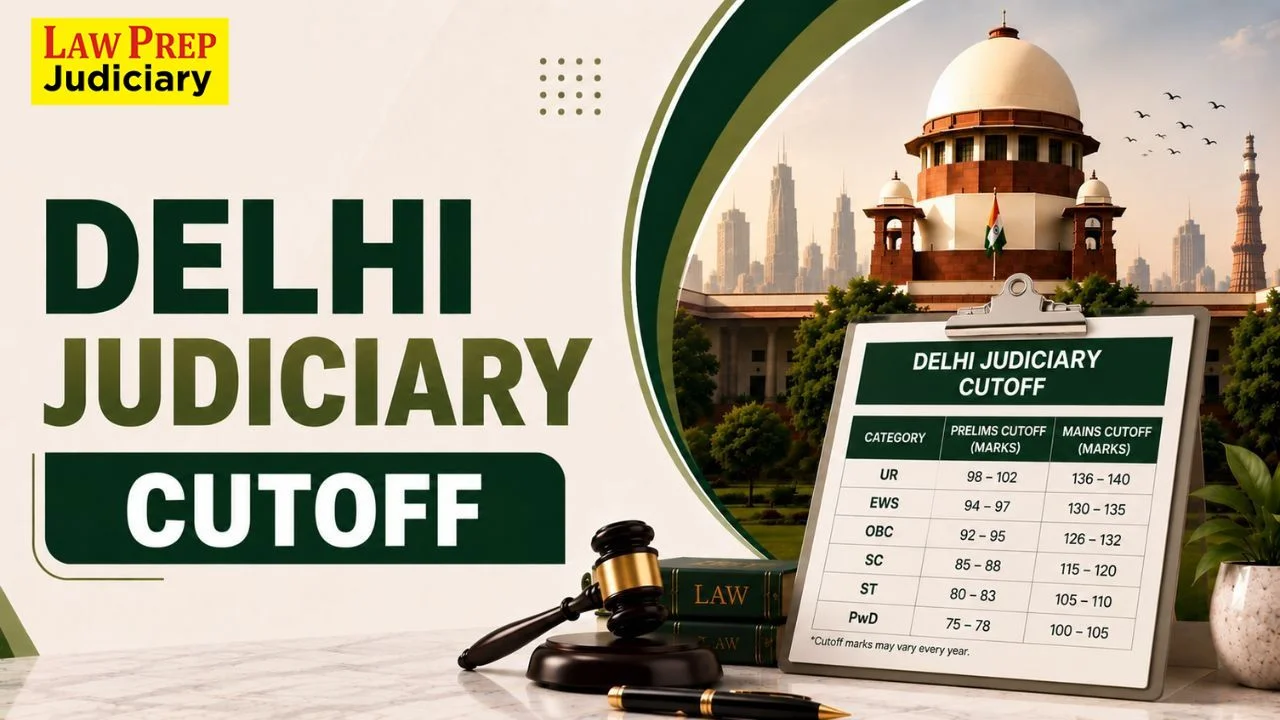 Delhi Judiciary Cut-off (Pre & Mains): Past Years Data