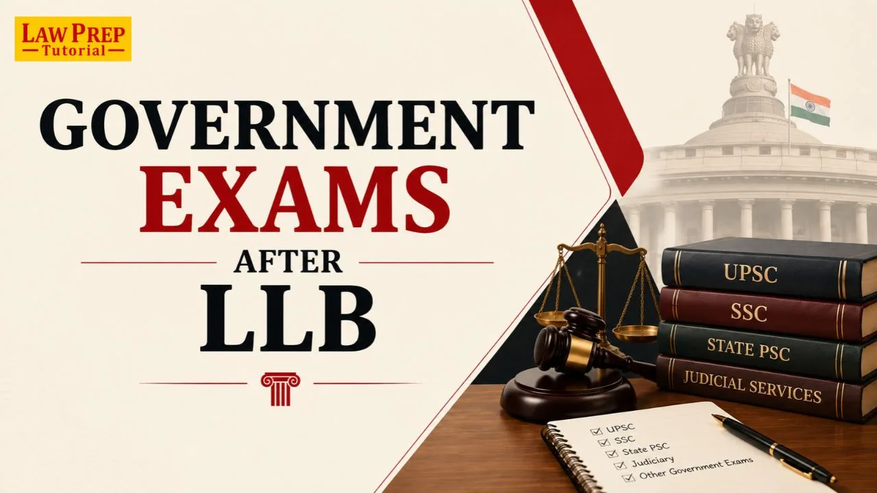 government exams after llb
