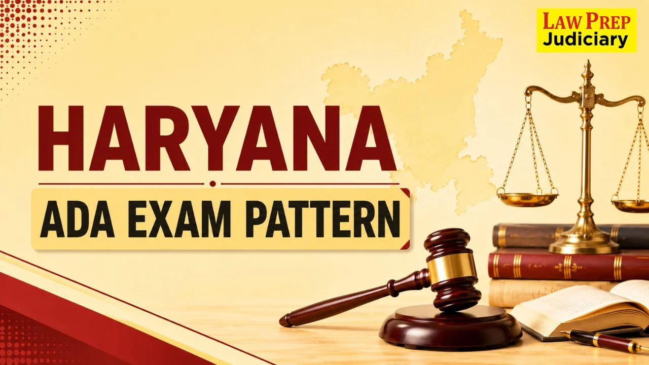 Haryana ADA Exam Pattern 2025 (Paper Stages & Mode)