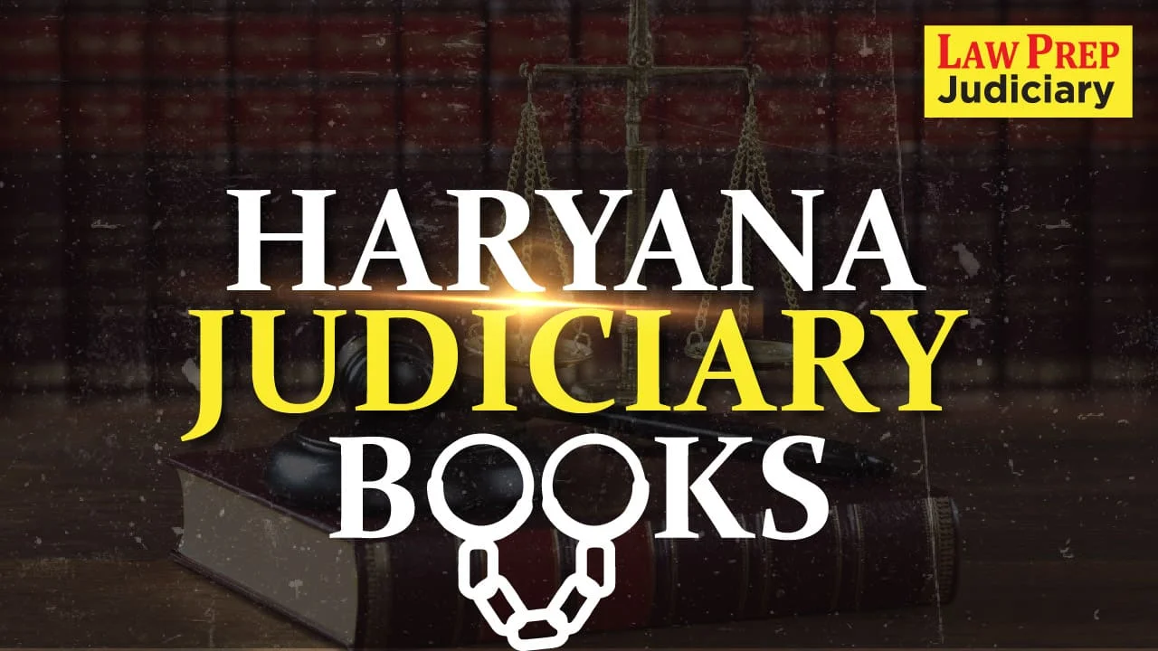Best Haryana Judiciary (HJS) Books for 2026: Subject-Wise List