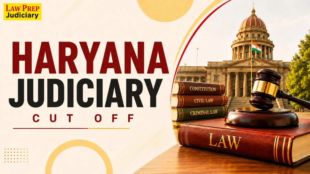 haryana judiciary cut off