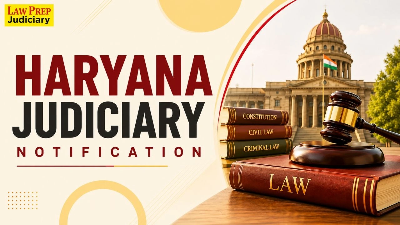 Haryana Judiciary Notification