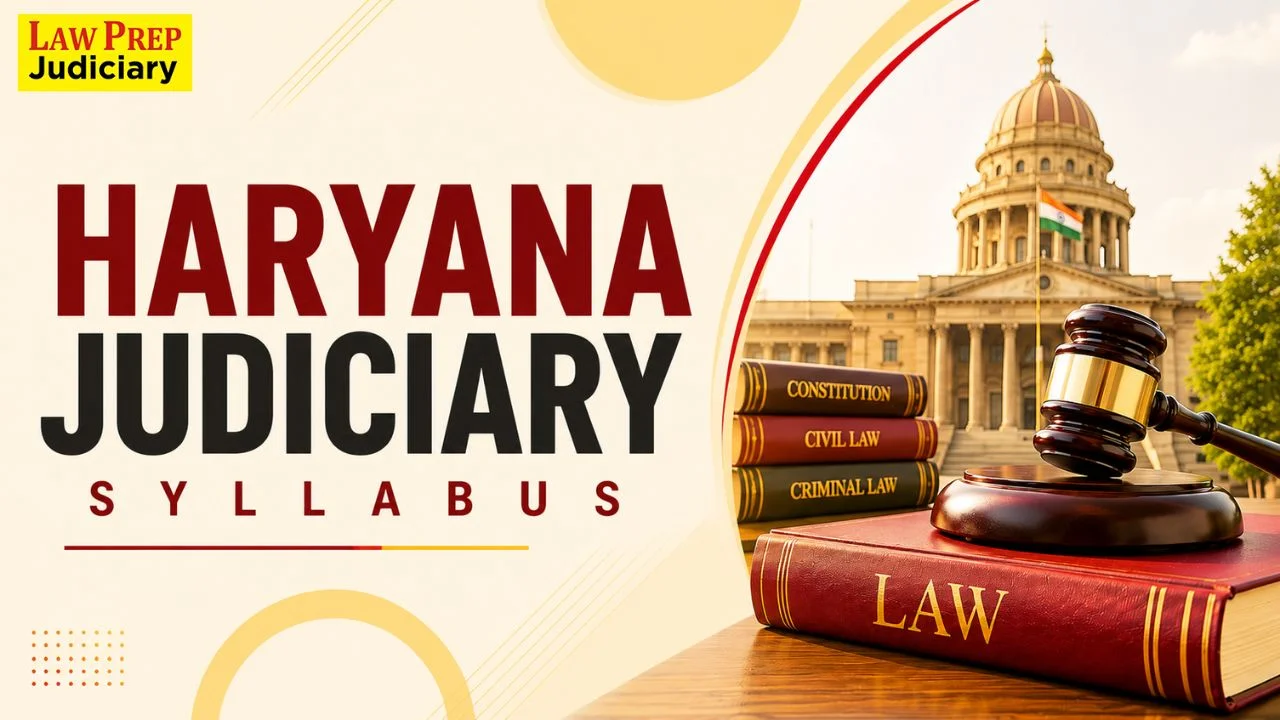 haryana judiciary syllabus