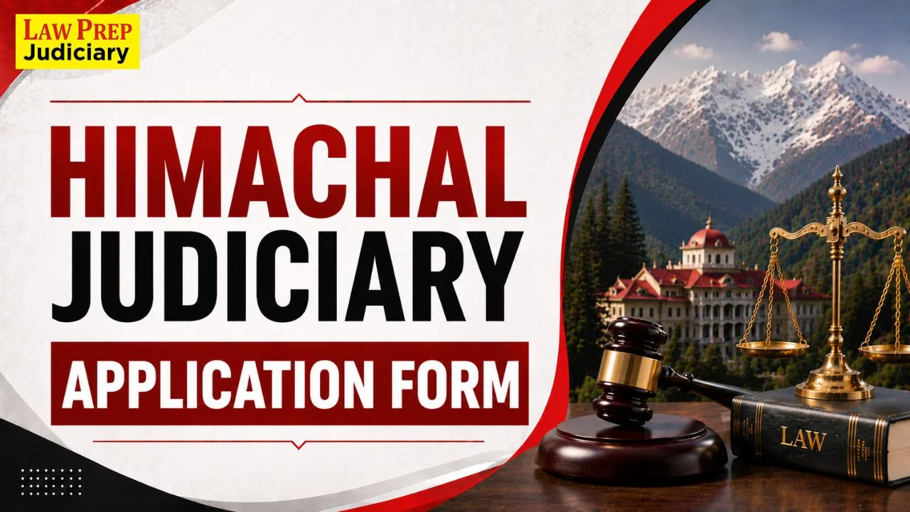 Himachal Pradesh Judiciary Application Form 2025 (Out Now)