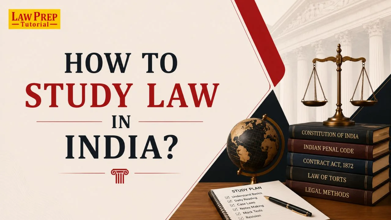 how to study law in india