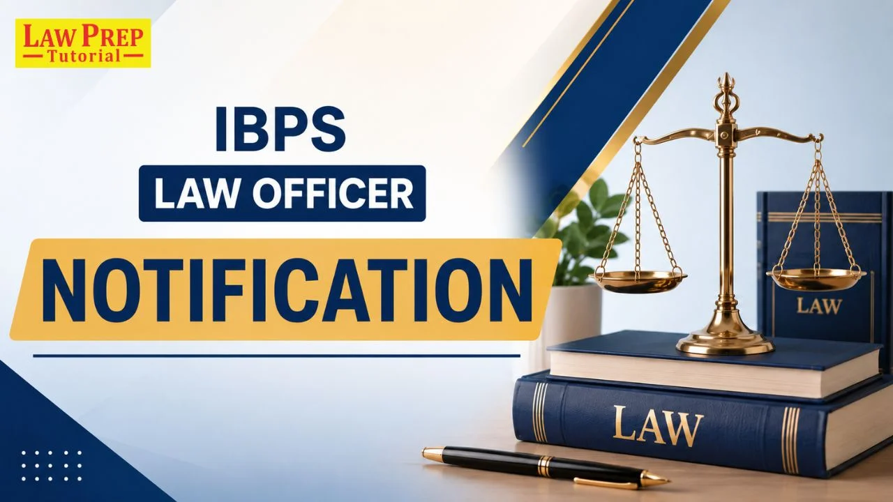 IBPS SO Law Officer Notification 2026 Out (105 Posts), Check Eligibility, Salary