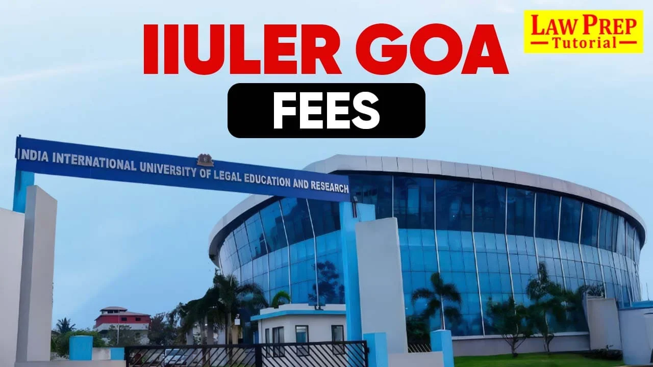 iiuler goa fees