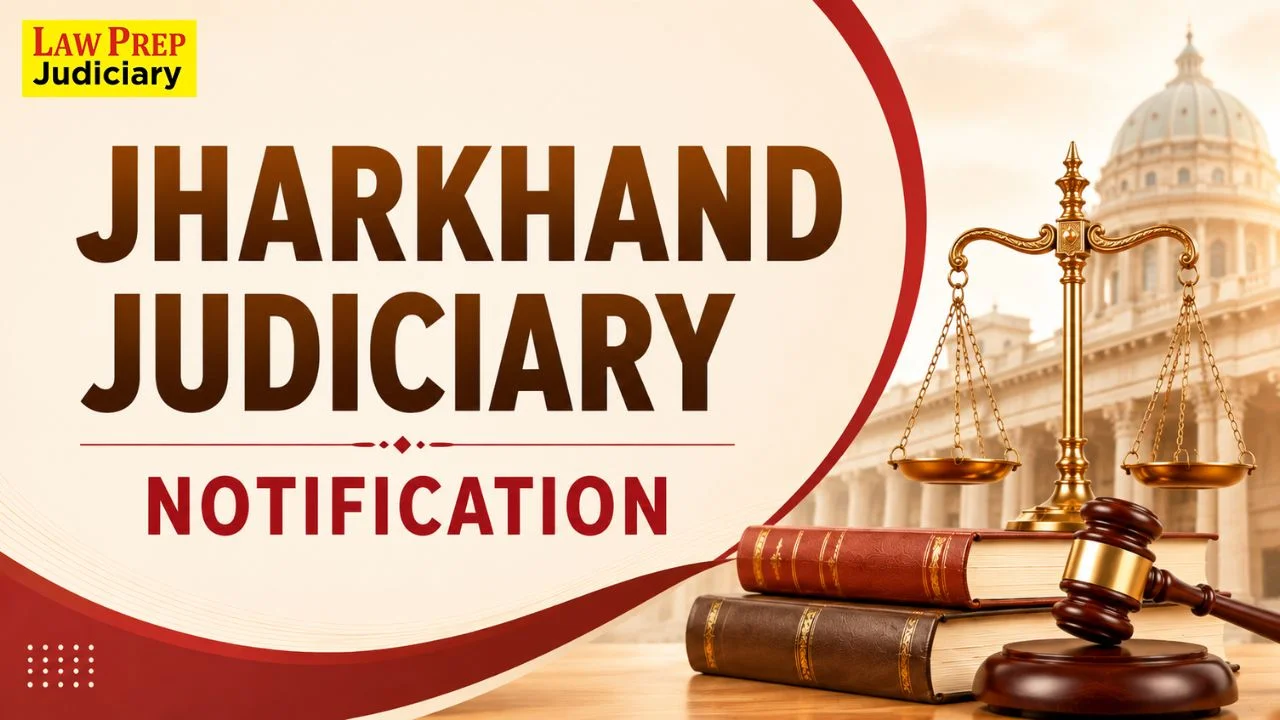 Jharkhand Judiciary Vacancy Notification 2026: PDF & Details