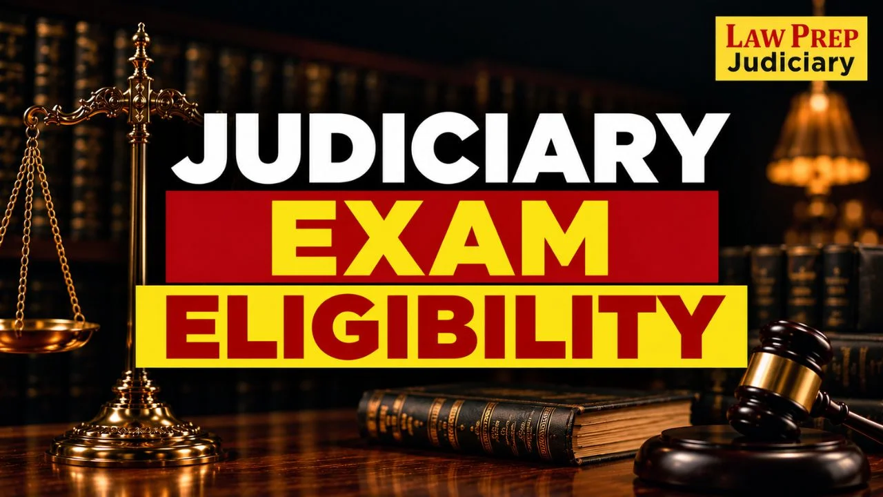 judiciary exam eligibility criteria