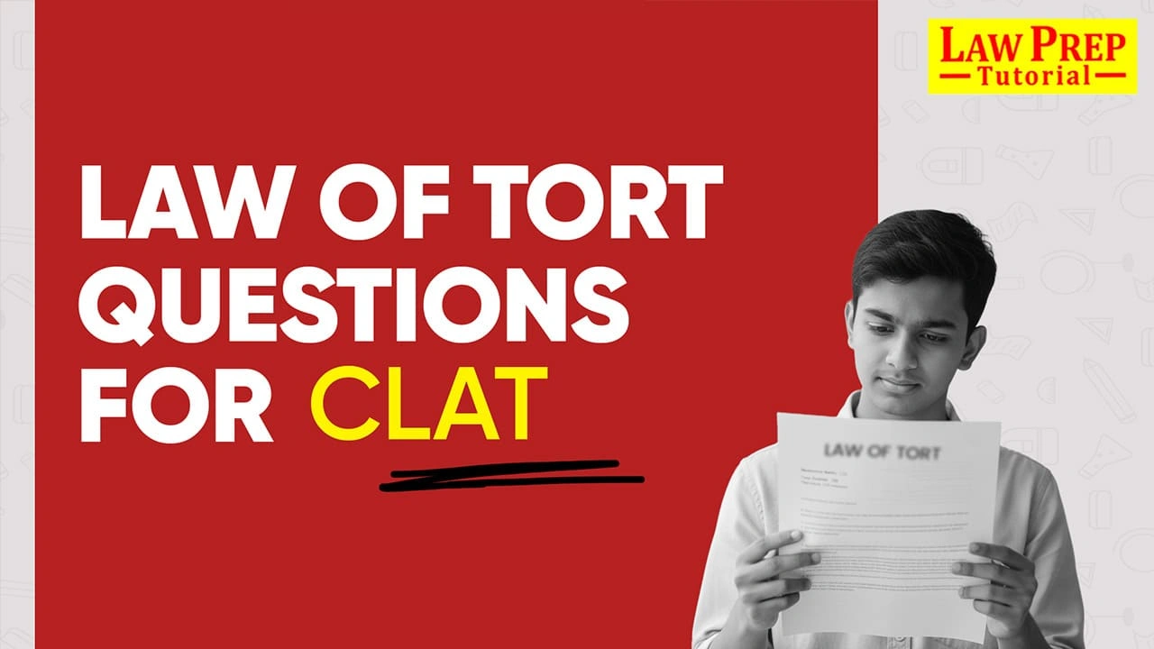 Law of Torts Questions for CLAT