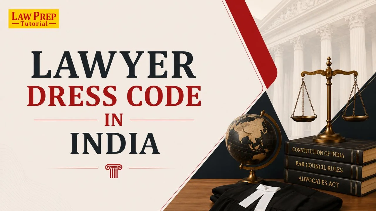 lawyer dress code in india