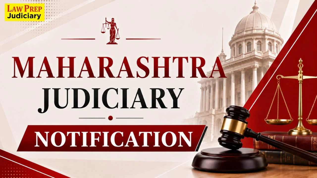 Maharashtra Judiciary Notification PDF 2026 (286 Vacancy)