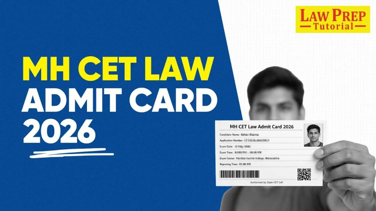 MH CET Law Admit Card 2026 for 5-Year LLB (Out): Download Now